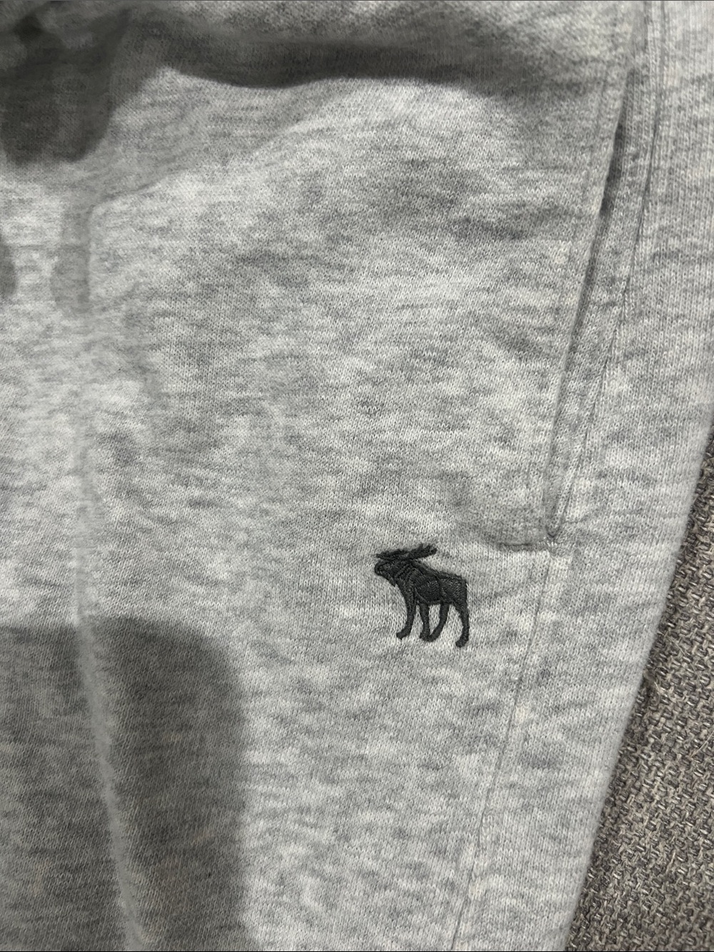 Abercrombie Kids Light Gray Sweatpants - Soft Everyday - Picture 3 of 4